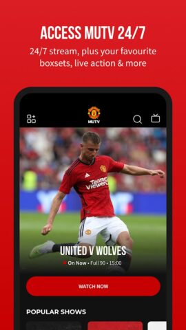 Manchester United Official App لنظام Android