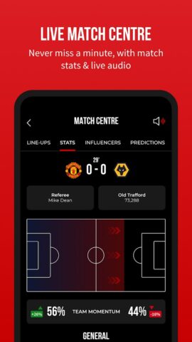 Manchester United Official App لنظام Android