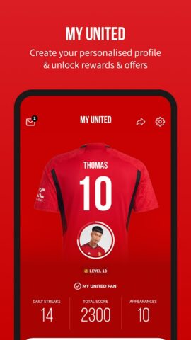 Manchester United Official App für Android