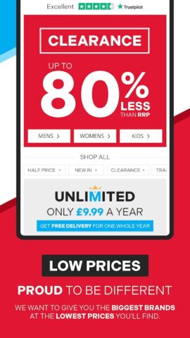 Android용 MandM – Big Brands, Low Prices