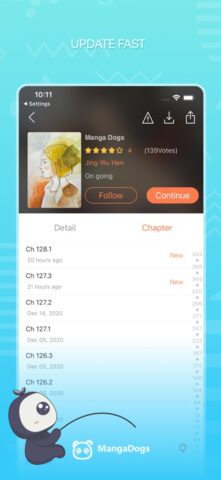 Manga Dogs – webtoon reader لنظام iOS