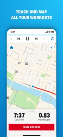 Map My Run by Under Armour cho iOS