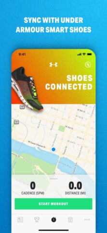 Map My Run by Under Armour for iOS