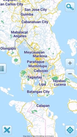Map of Philippines offline untuk Android