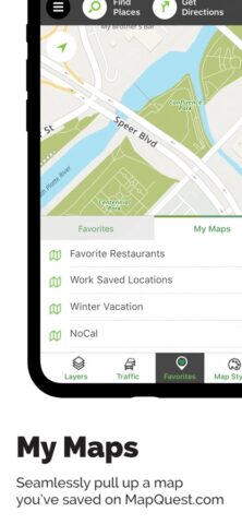 MapQuest GPS Navigation & Maps для iOS