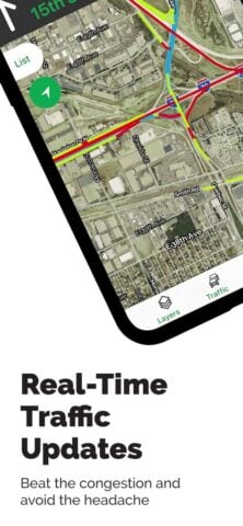 iOS용 MapQuest GPS Navigation & Maps