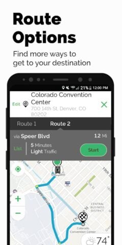 Android용 MapQuest: Get Directions