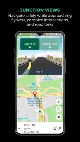 Android için Mappls MapmyIndia Maps, Safety