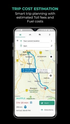 Android 用 Mappls MapmyIndia Maps, Safety