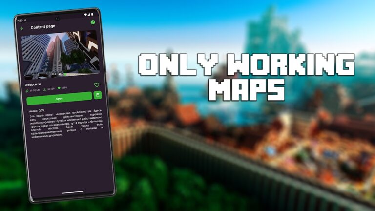 Karten für Minecraft PE für Android