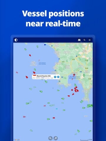 MarineTraffic – Ship Tracking สำหรับ iOS