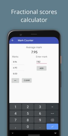 Mark Counter – Average mark for Android