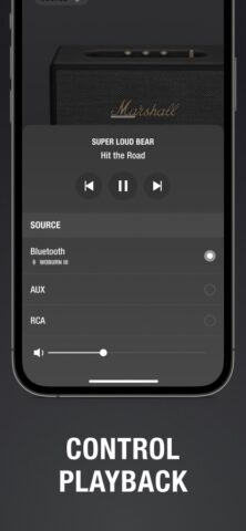 Marshall Bluetooth สำหรับ iOS