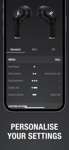 iOS 版 Marshall Bluetooth