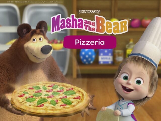 Rumah Pizza Masha and the Bear untuk iOS