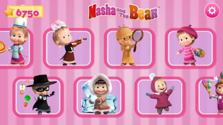 Masha and the Bear Mini Spiele für Android