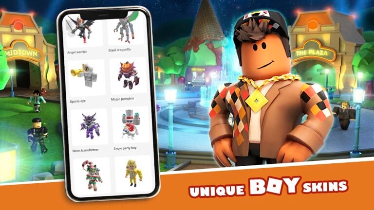 Master skins for Roblox для Android