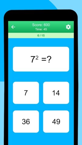 Математические игры для Android