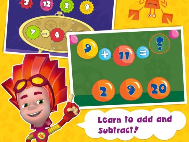 Math Games for Kids Fixies 4+ لنظام iOS