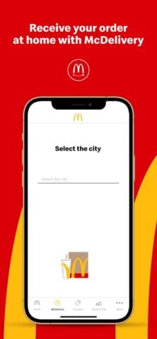 McDonald’s: Cupons e Delivery para iOS