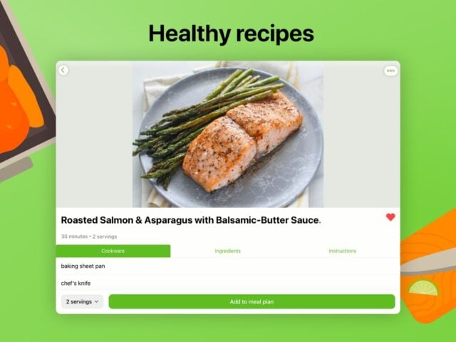 Mealime Meal Plans & Recipes para iOS