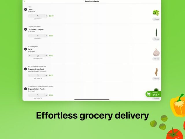 Mealime Meal Plans & Recipes สำหรับ iOS