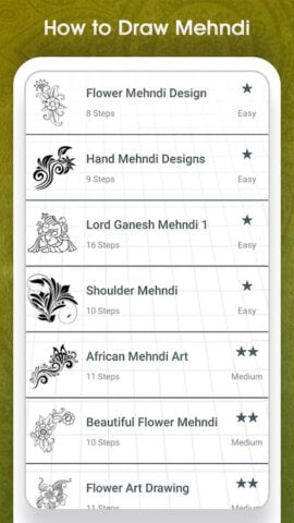 Android için Mehndi Design App Offline