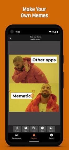Android 用 Meme Maker – Mematic