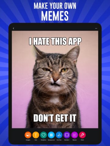 Meme Maker Pro: Design Memes لنظام iOS