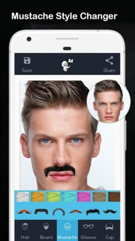 Men Hair Style – Hair Editor per Android