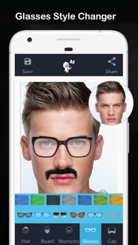 Men Hair Style – Hair Editor for Android