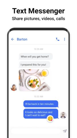 Messenger SMS: message & chat pour Android
