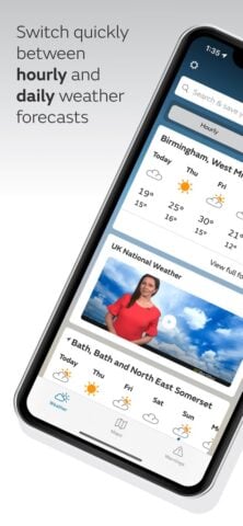 Met Office Weather Forecast لنظام iOS