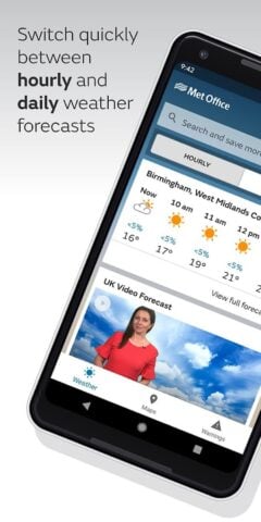 Met Office Weather Forecast für Android