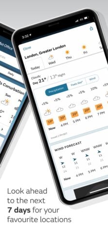 Met Office Weather Forecast สำหรับ iOS
