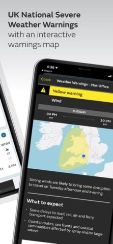 Met Office Weather Forecast per iOS