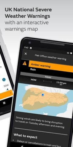 Met Office Weather Forecast pour Android