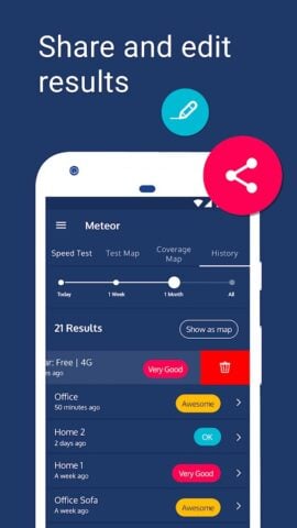 Meteor – Prueba de velocidad para Android