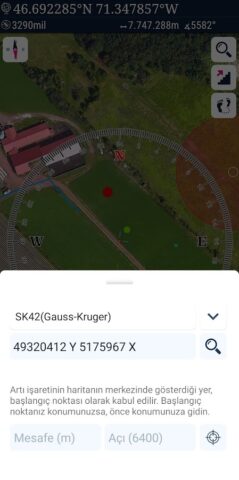 Mgrs & Utm Map pour Android