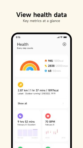 Mi Fitness (Xiaomi Wear) pour Android