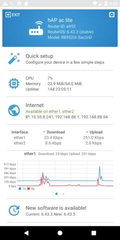 MikroTik Pro for Android