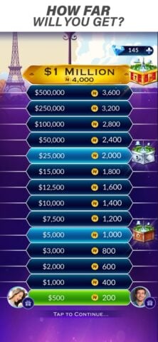 iOS 版 Millionaire Trivia: TV Game