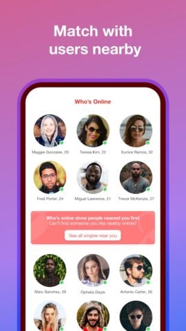 Mingle2: чат и новых друзей для Android