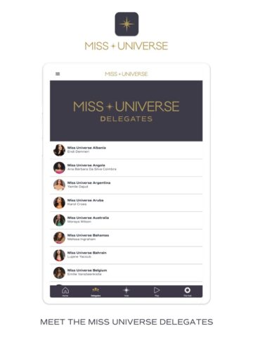iOS için Miss Universe