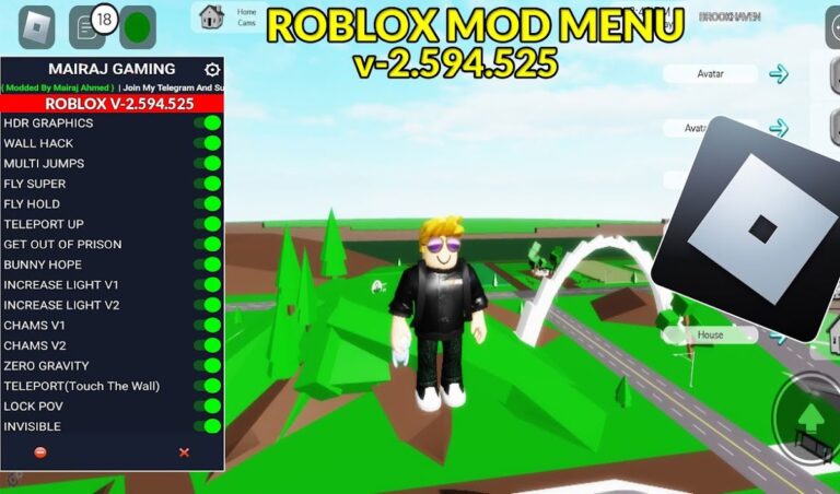 Android 用 Mod Menu For RBX
