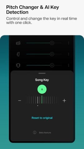 Android 版 Moises: 音樂家應用程式