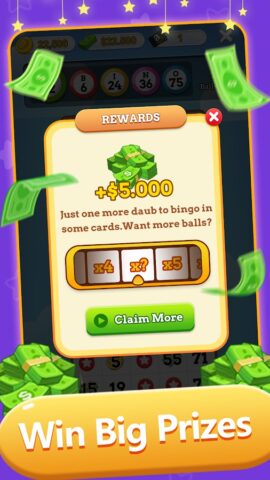 Android 版 金錢賓果遊戲-贏取獎勵並兌現！