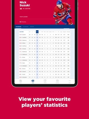 Les Canadiens de Montréal untuk iOS