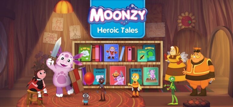 iOS için Moonzy: Heroic Minigames!