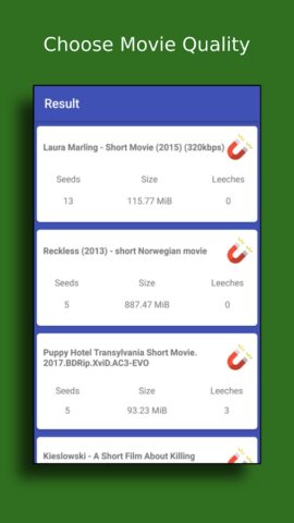 Movie Downloader App | Torrent pour Android